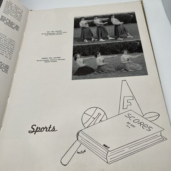 1950 Almanac Benjamin Franklin Junior High Vallejo, CA School Yearbook Vintage - Picture 12 of 14